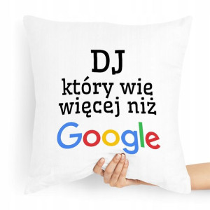 Dla Dja Muzyka Prezent Poduszka Wie Więcej Niż