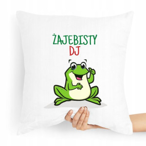 Dla Dja Muzyka Prezent Poduszka Żajebsity Dj