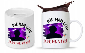 Dla Dja Muzyka Prezent Zestaw Skarbonka + Kubek