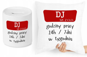 Dla Dja Zestaw Poduszka + Skarbonka Prezent
