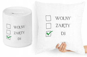 Dla Dja Zestaw Poduszka + Skarbonka Prezent