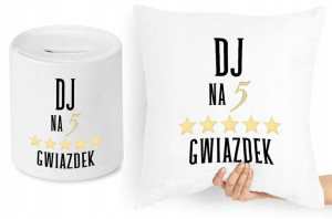 Dla Dja Zestaw Poduszka + Skarbonka Prezent