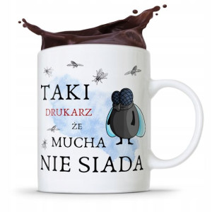 Dla Drukarza Kubek Idealny Na Prezent Na Urodziny