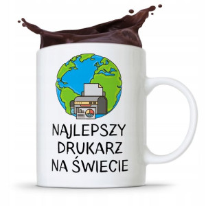Dla Drukarza Kubek Idealny Na Prezent Na Urodziny