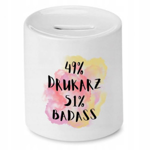 Dla Drukarza Skarbonka Na Prezent Na Urodziny