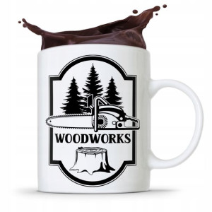 Dla Drwala Kubek Na Prezent Woodworks