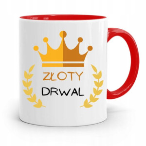 Dla Drwala Rębacza Kubek Czerwony Prezent Urodziny