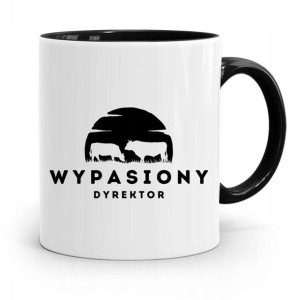 Dla Dyrektora Kubek Czarny Wypasiony Dyrektor