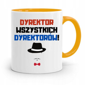 Dla Dyrektora Kubek Żółty Wszystkich Dyrektorów