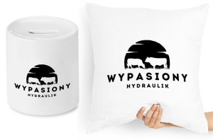 Dla Hydraulika Zestaw Poduszka + Skarbonka
