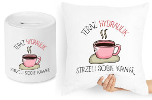 Dla Hydraulika Zestaw Poduszka + Skarbonka