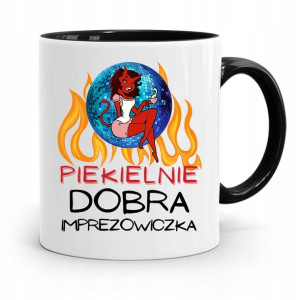 Dla Imprezowicza Imprezowiczki Kubek Czarny