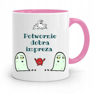 Dla Imprezowicza Imprezowiczki Kubek Różowy