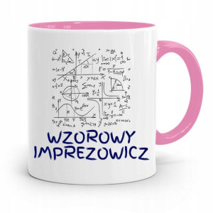 Dla Imprezowicza Imprezowiczki Kubek Różowy