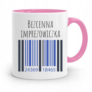 Dla Imprezowicza Imprezowiczki Kubek Różowy