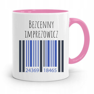 Dla Imprezowicza Imprezowiczki Kubek Różowy