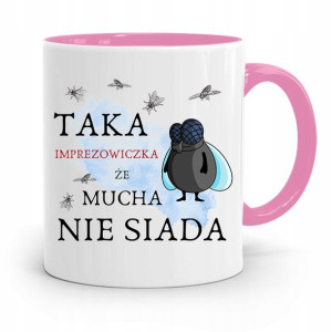 Dla Imprezowicza Imprezowiczki Kubek Różowy