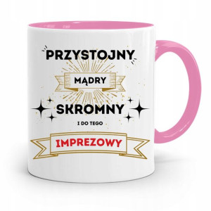 Dla Imprezowicza Imprezowiczki Kubek Różowy