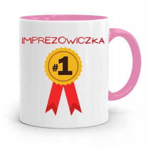 Dla Imprezowicza Imprezowiczki Kubek Różowy