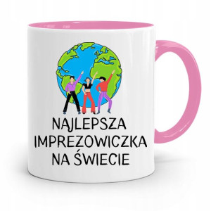 Dla Imprezowicza Imprezowiczki Kubek Różowy