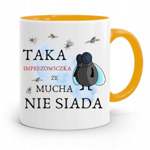 Dla Imprezowicza Imprezowiczki Kubek Żółty Prezent