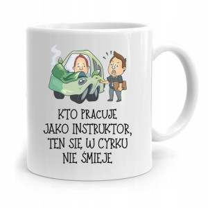 Dla Instruktora Kubek Prezent Instruktor Jest Osom