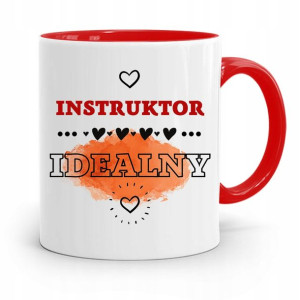 Dla Instruktora Prawa Jazdy Kubek Czerwony Prezent