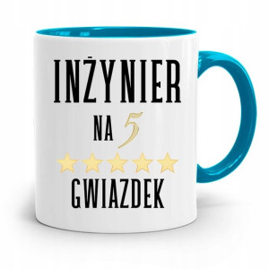 Dla Inżyniera Kubek Błękitny Prezent