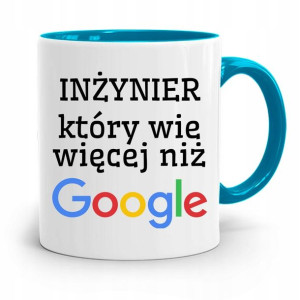 Dla Inżyniera Kubek Błękitny Prezent