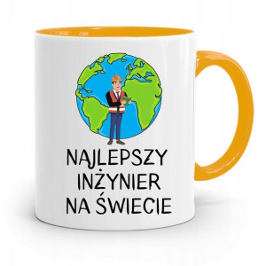 Dla Inżyniera Kubek Żółty Prezent