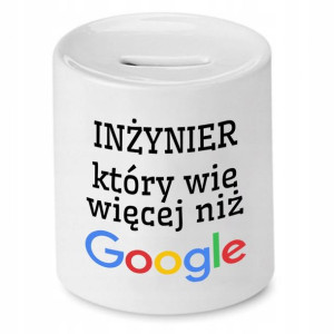 Dla Inżyniera Skarbonka Na Prezent Na Urodziny