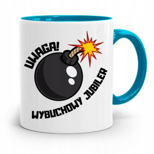 Dla Jubilera Kubek Błękitny Wybuchowy Jubiler