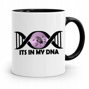 Dla Jubilera Kubek Czarny Its In My Dna Prezent