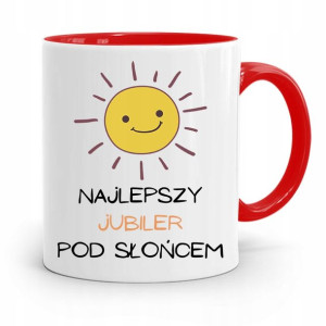 Dla Jubilera Kubek Czerwony Najlepszy Jubiler