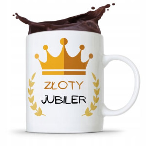 Dla Jubilera Kubek Na Prezent Złoty Jubiler