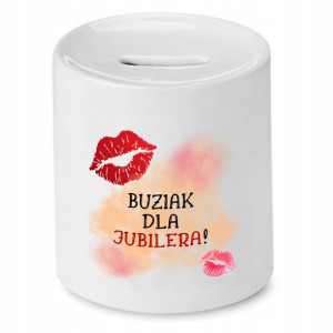 Dla Jubilera Prezent Skarbonka Buziaki Dla