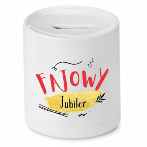 Dla Jubilera Prezent Skarbonka Fajowy Jubiler