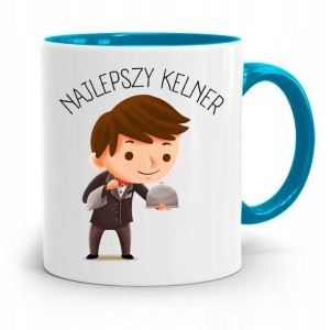 Dla Kelnera Kubek Błękitny Najlepszy Kelner