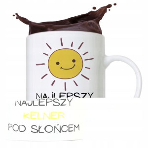 Dla Kelnera Kubek Na Prezent Najlepszy Pod Słońcem