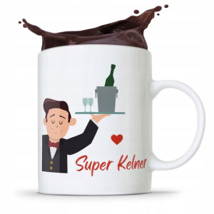 Dla Kelnera Kubek Prezent Super Kelner Prezent