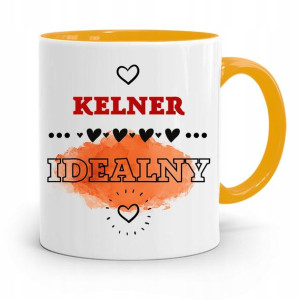 Dla Kelnera Kubek Żółty Kelner Idealny Prezent