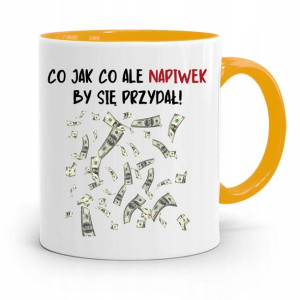 Dla Kelnera Kubek Żółty Napiwek By Się Przydał!