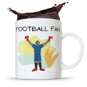 Dla Kibcia Kibola Fana Kubek Football Fan Prezent