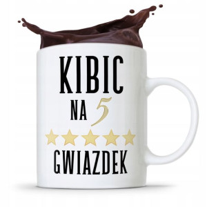 Dla Kibcia Kibola Fana Kubek Kibic Na 5 Gwiazdek