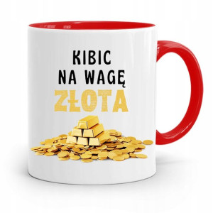 Dla Kibica Kibola Fana Kubek Czerwony Na Prezent