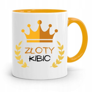 Dla Kibica Kibola Fana Kubek Żółty Na Prezent