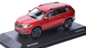 SkodaA Skoda Kodiaq, czerwony