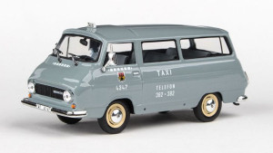 Abrex Skoda 1203, 1974, Taxi, Szary