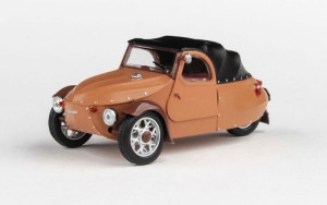 Abrex Velorex 16/350, 1966, Beż/czarny