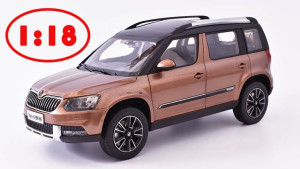 Abrex Skoda Yeti FL Outdoor, 2013, brązowy
